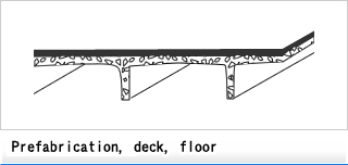 Prefabrication, deck, floor