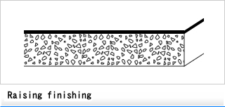 Raising finishing