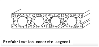Prefabrication concrete segment